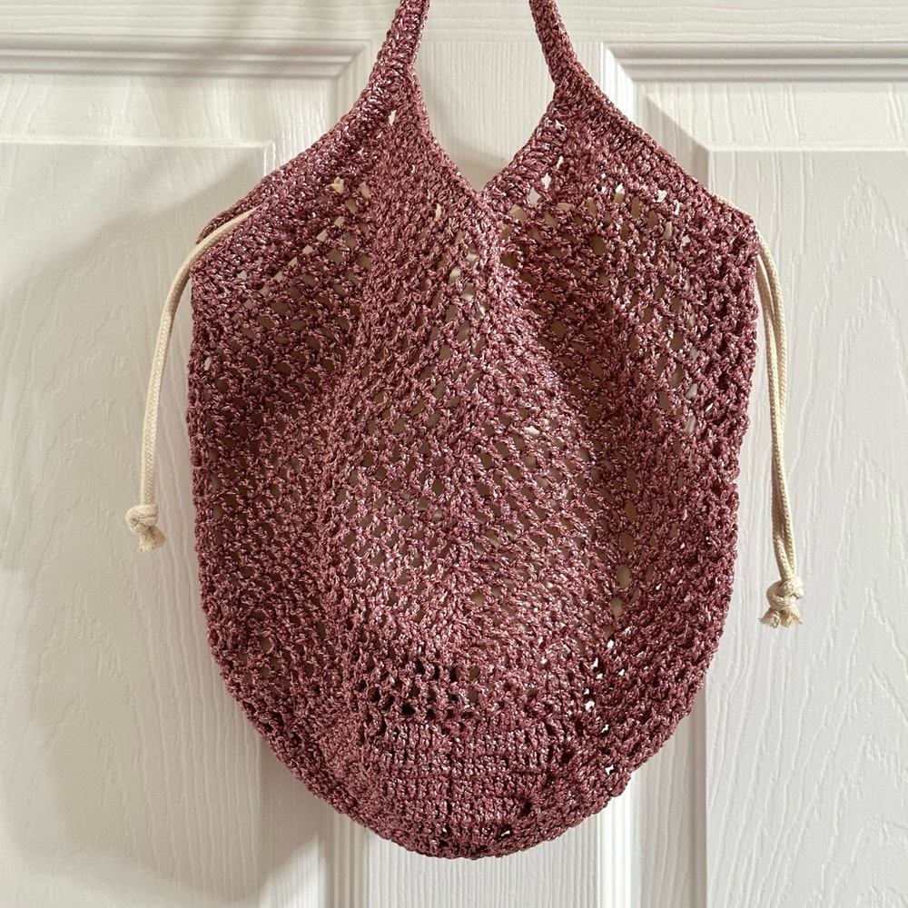 New / Pink net bag